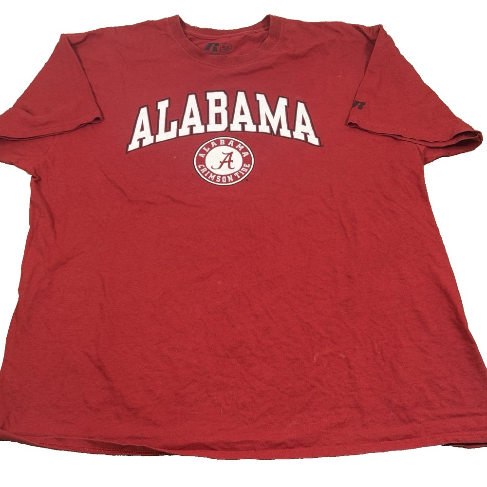 Alabama Crimson‎ Tide Russell Athletic Men's Graphic T-Shirt 2XL
